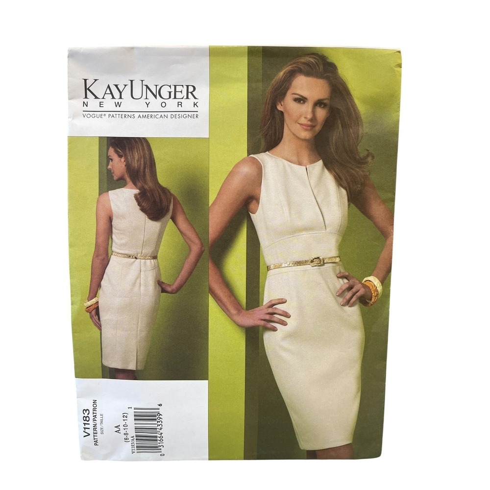 Kay Unger V1183 Misses Dress Sewing Pattern‎ Sizes 6-12 Classic